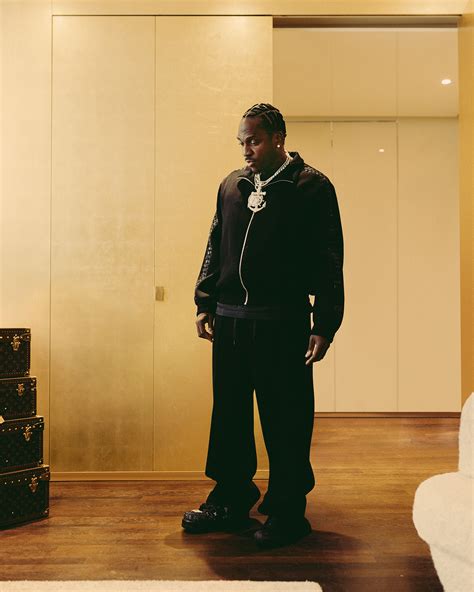 pusha t louis vuitton show|Pusha T Models for Louis Vuitton in New Ambassador .